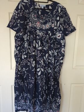 Only Necessities Ladies Dress/Mumu Size 1X 22/24